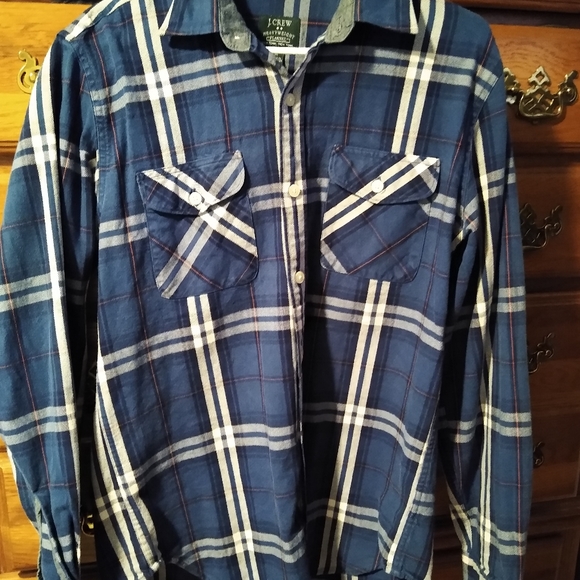 J. crew button down flannel - Picture 2 of 5
